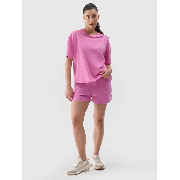 Koszulka damska TTSHF1967 4F - różowy