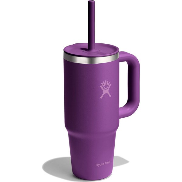 Kubek ze słomką All Around Travel Tumbler 710ml Hydro Flask - Beachplum Purple
