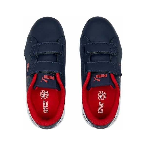 Buty Smash 3.0 L V PS Jr Puma - granatowe