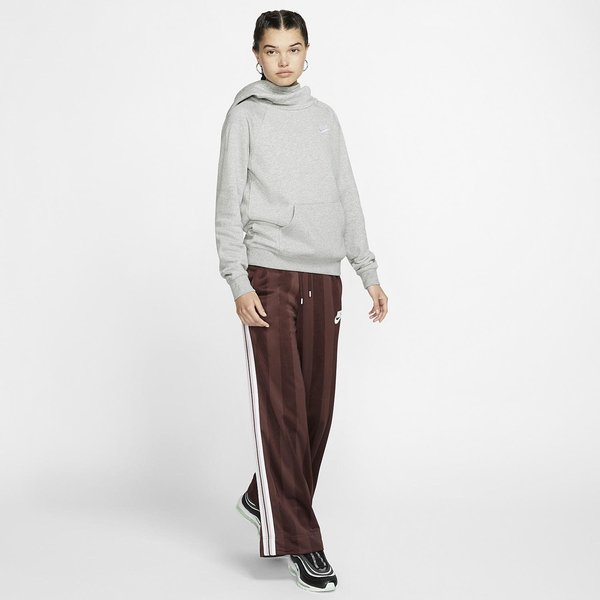 Bluza damska z kapturem Sportswear Essentials Fleece Nike - szara