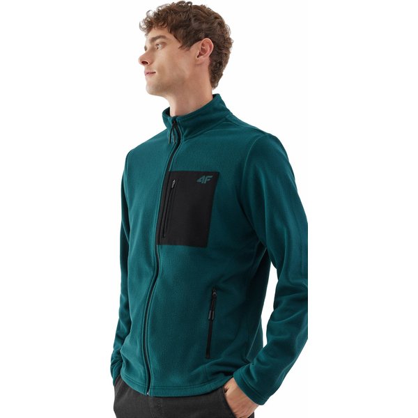 Polar męski 4FAW23TFLEM123 4F - morska zieleń