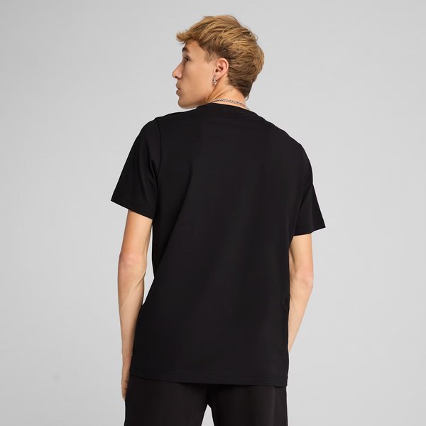 Koszulka męska Essentials 2 Colour No.1 Logo Puma - Green Moon