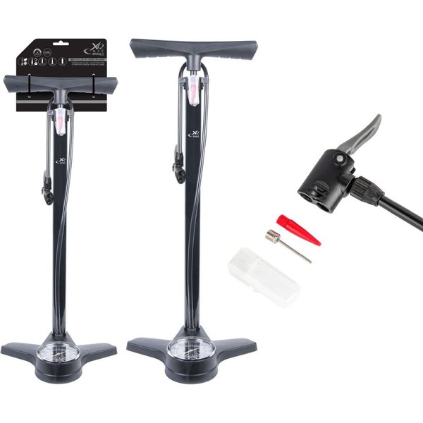 Pompa rowerowo-warsztatowa z manometrem Pro 160 XQ Max