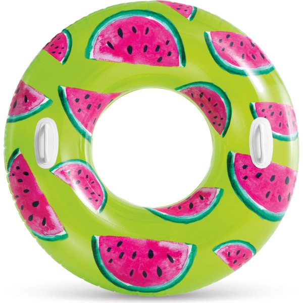 Dmuchane koło z uchwytami Tropical Fruit Tubes Intex
