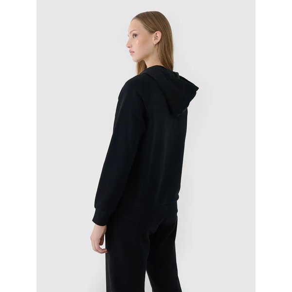Bluza damska TSWSF1541 4F - głęboka czerń