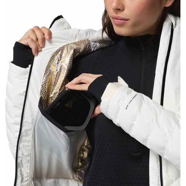 Kurtka narciarska damska Bird Mountain III Insulated Columbia - sea salt