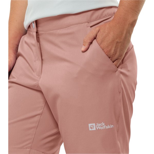 Spodenki damskie Hiking Alpine Jack Wolfskin - różowe