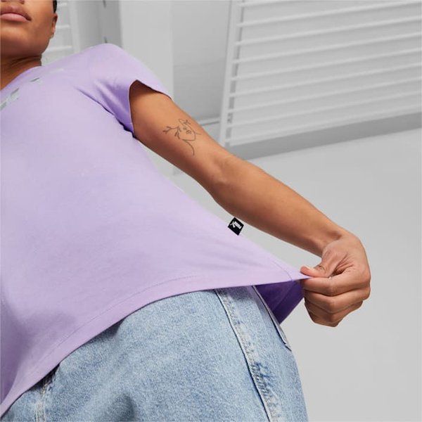 Koszulka damska ESS+ Nova Shine Puma - fioletowa