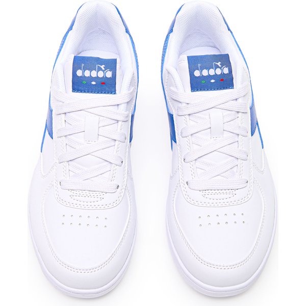 Buty Raptor Low GS Jr Diadora - białe/niebieskie