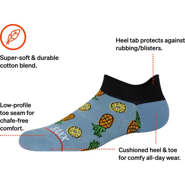 Skarpety Whole Package Low Saxx - ananasy