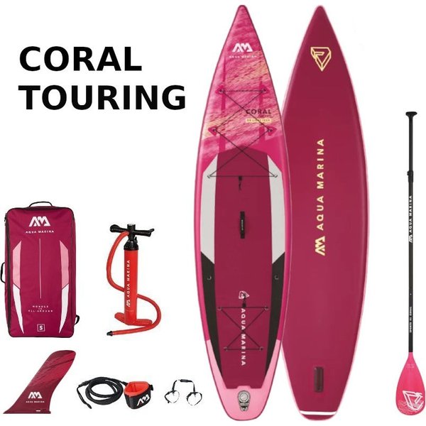 Deska pompowana SUP z akcesoriami Coral Touring 11'6 Aqua Marina