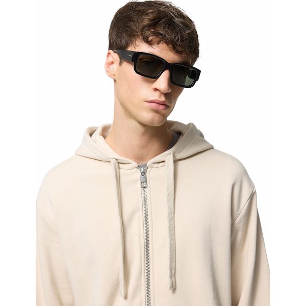 Bluza męska OTHWSS24TSWSM1173 Outhorn - kremowy