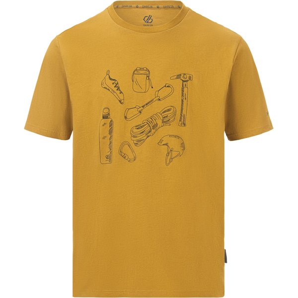 Koszulka męska Movement III Tee Dare2B - wood brown