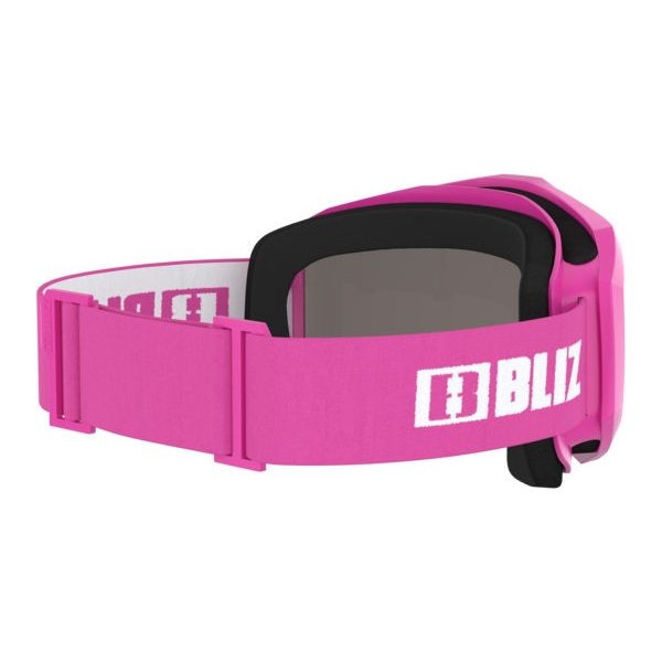 Gogle narciarskie Liner Bliz - pink/white logo
