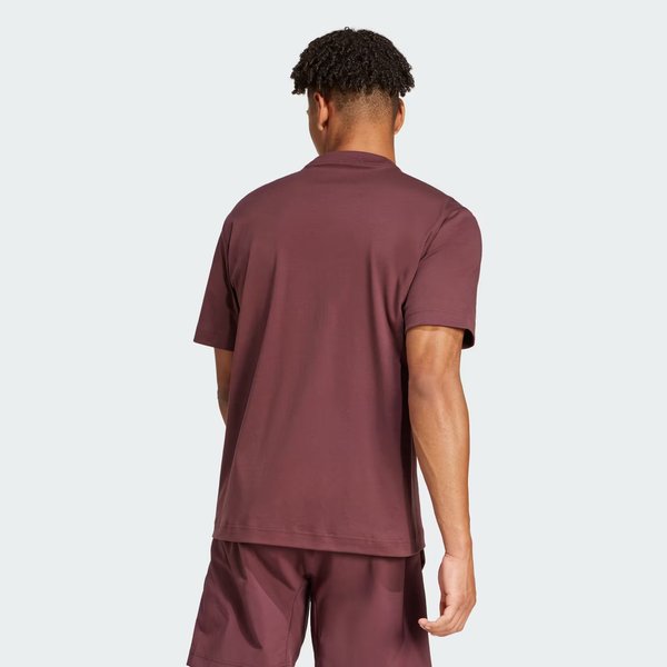 Koszulka męska City Escape Adidas - burgundy