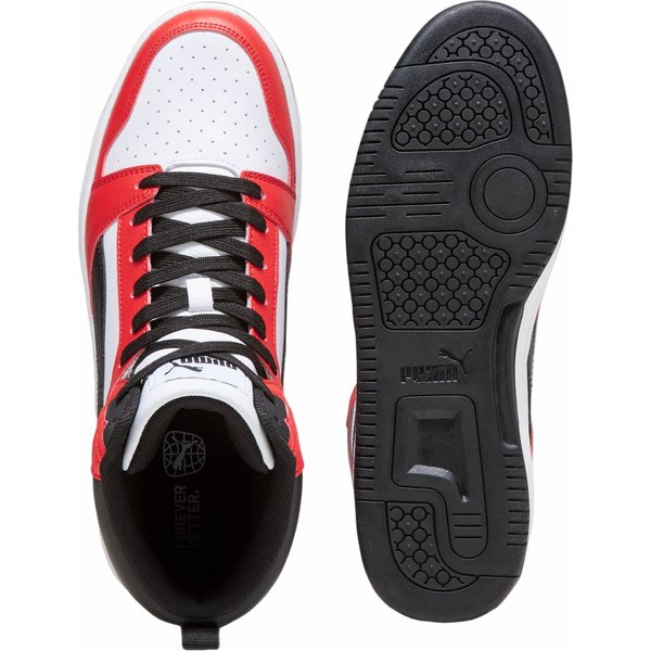 Buty Rebound v6 Puma - czerwony/biały