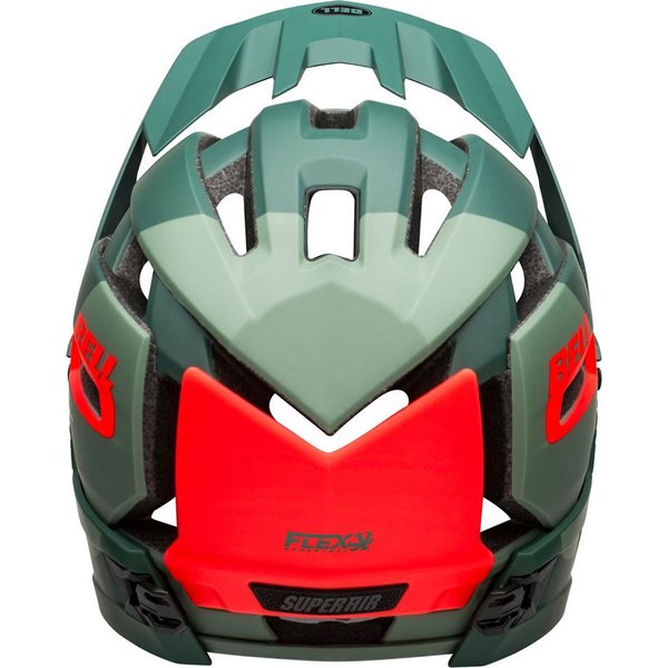 Kask full face Super Air R Mips Spherical Bell - matte gloss green infrared