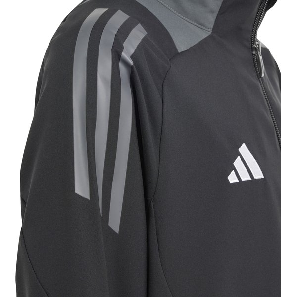 Kurtka juniorska Tiro24 Adidas - czarna