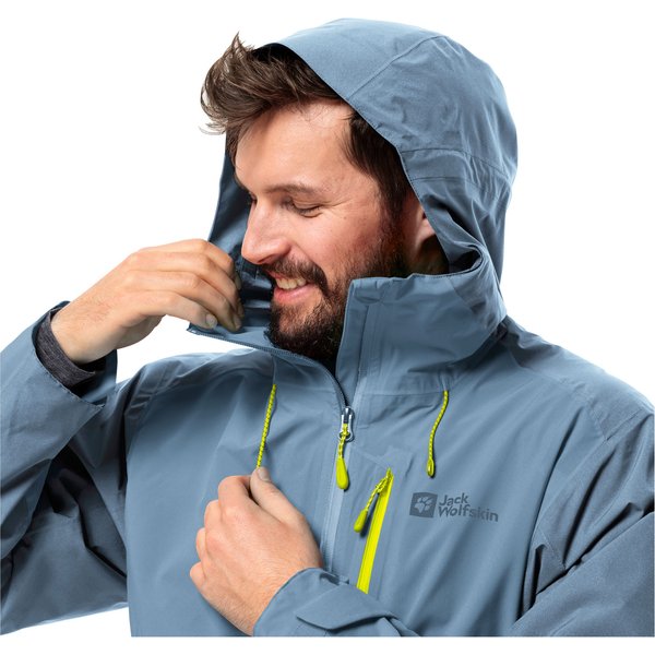 Kurtka męska Eagle Peak 2L Jack Wolfskin - niebieska