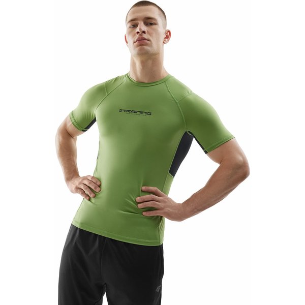 Koszulka męska 4FAW23TFTSM437 4F - zielony