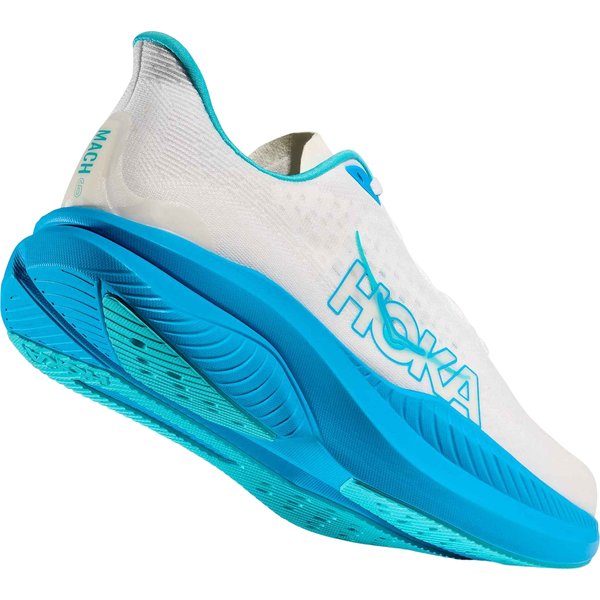 Buty do biegania Mach 6 HOKA - white/skyward blue