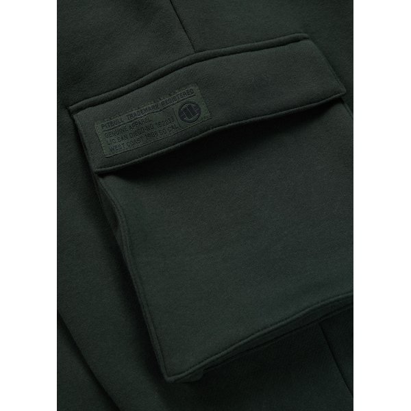 Spodnie dresowe męskie Cypress Sport Cargo Pants Pitbull West Coast - dark green