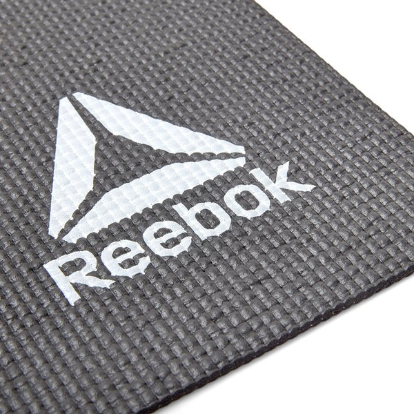 Mata do jogi, pilatesu 0,4cm Reebok - czarna