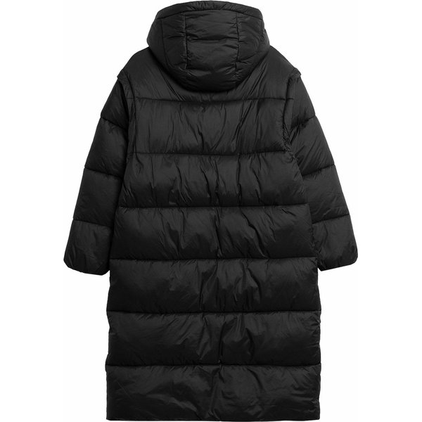 Płaszcz, kamizelka puchowa damska 4FAW23TDJAF238 2w1 4F