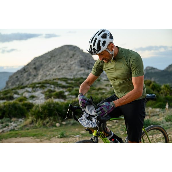 Koszulka rowerowa męska Ceno Silvini - zielony