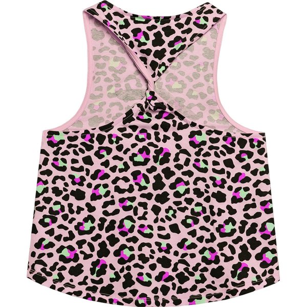 Bezrękawnik dziewczęcy 4FJWSS24TTSHF1141 4F - jasny róż allover