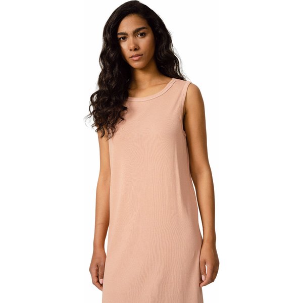 Sukienka damska OTHSS23TDREF027 Outhorn - pudrowy koral