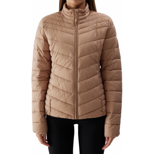 Kurtka puchowa damska 4FWSS24TDJAF350 4F - beż