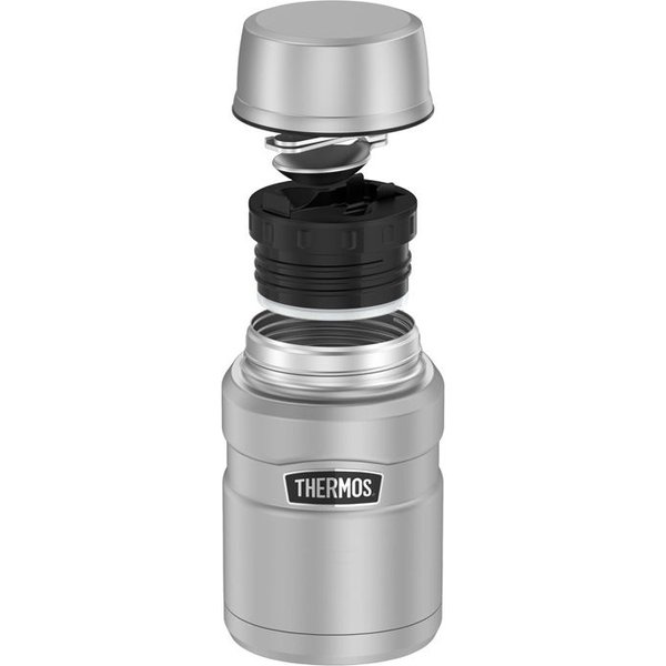 Termos obiadowy z łyżką i kubkiem 710ml Thermos - niebieski