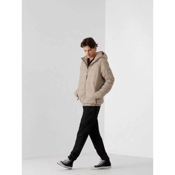 Kurtka męska puchowa HOZ21 KUMP601 Outhorn - beżowa