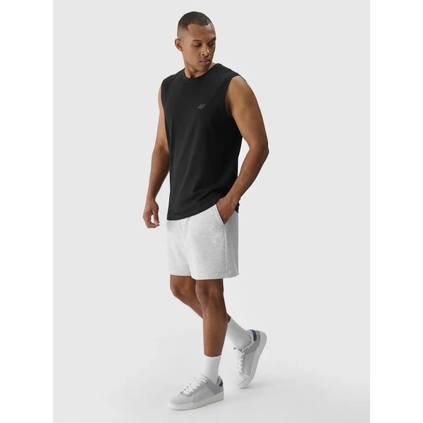 Bezrękawnik męski TSLEM125 4F - głęboka czerń