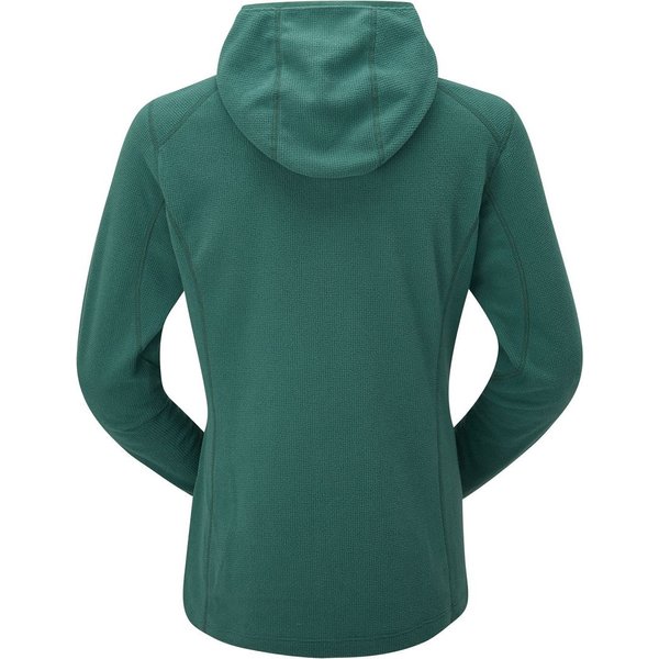 Polar damski Tecton Hoody Rab - Green Slate