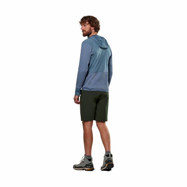 Bluza męska Puez Waffle Hybrid Salewa - black out