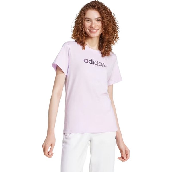 Koszulka damska Holiday Graphic Tee Adidas - Ice Lavender