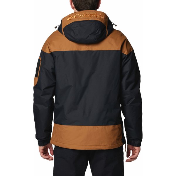 Kurtka puchowa męska Challenger II Insulated Pullover Columbia - Black, Camel Brown