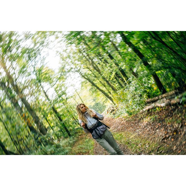 Spodnie trekkingowe damskie Hikeout Jack Wolfskin - black