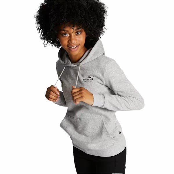 Bluza damska Ess Small Logo Hoodie Puma - szara