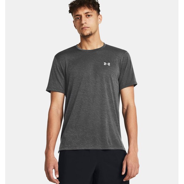 Koszulka męska Launch Camo Shortsleeve Under Armour - Castlerock / Reflective