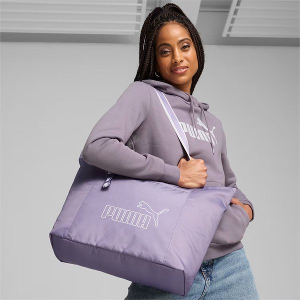 Torba na ramię, shopper Core Base Large Puma - Pale Plum
