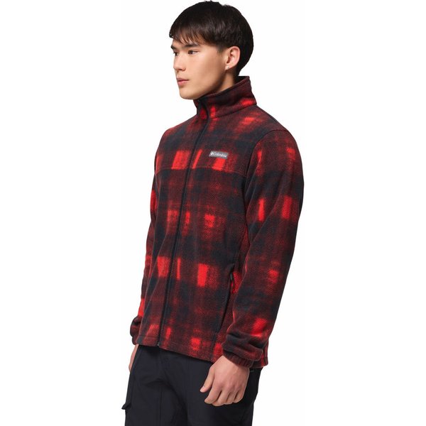 Polar męski Steens Mountain Printed Columbia - sail red omblur