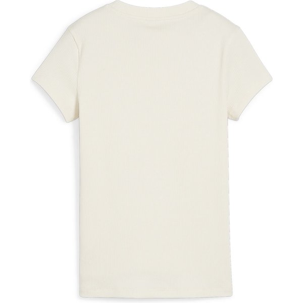 Koszulka damska Classics Ribbed Slim Puma - No Color