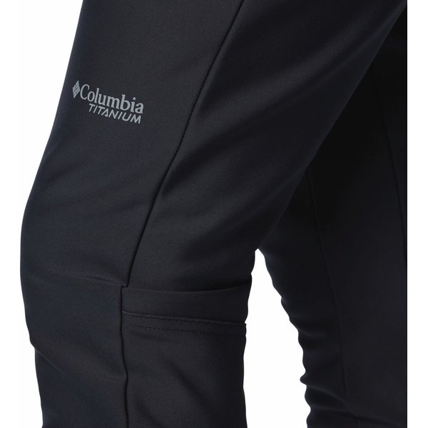 Spodnie trekkingowe męskie Vast Canyon Softshell Columbia - Black