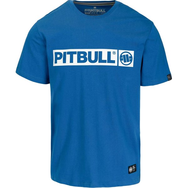 Koszulka męska Hilltop Pitbull West Coast - azure blue