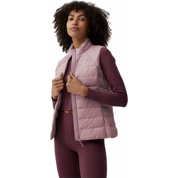 Kamizelka puchowa damska 4FSS23TDJAF091 4F - beżowa