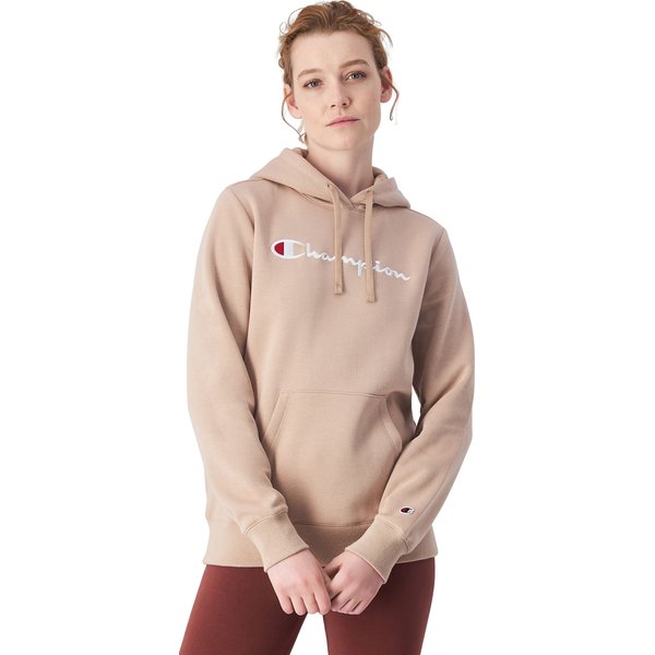 Bluza damska Big Logo Slim Fit Champion - Beige