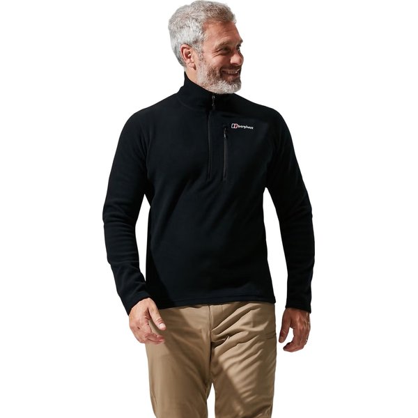 Bluza polarowa męska Prism Micro Polartec Half Zip Fleece Berghaus - black